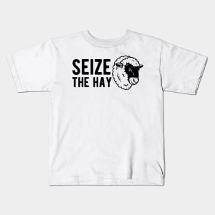 Sheep - Seize the Hay Kids T-Shirt